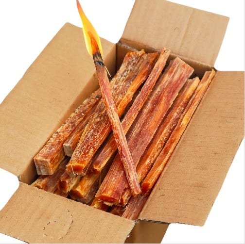 Allumettes flammes - Allume-feu pour cuisinières, barbecues, cheminées, feux de camp - Bois d'allumage - 2500 g