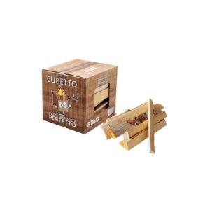 Allume-feux Cubetto, boîte de 8 dm³, bois naturel sec – Cubetto
