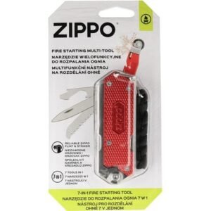 Zippo — kit allume-feu de survie avec râpe à amadou