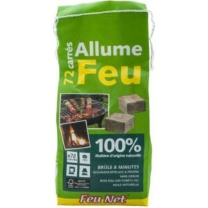 Décamp Feu Net — 72 carrés allume-feu