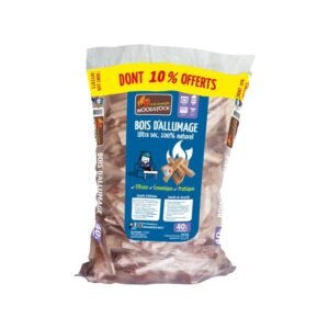 Bois d'allumage WOODSTOCK, sac 40 litres + 10%; L10