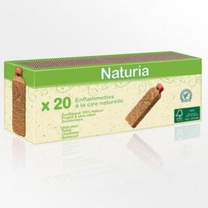 Enflammettes allume-feux 2 en 1 NATURIA
