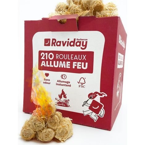 Raviday — laine de bois 210 pièces, 2,5 kg