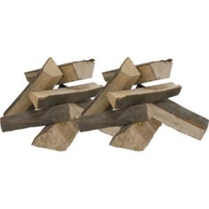 Bois de chauffage 15 kg – Mélange hêtre, chêne, charme – Combustion efficace pour chauffage domestique – Longueur max bûche adaptée