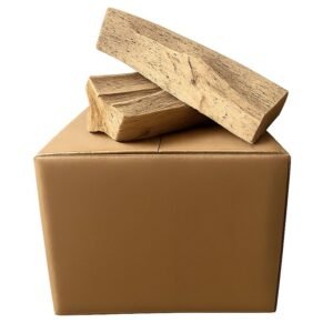 Bois de Chauffage 30cm Extra sec - Carton de 35L - Poêle, Insert cheminée, Brasero, Barbecue - Bois durs (hêtre, chêne, frêne)