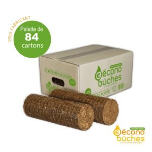 Écono’Bûches Jour — palette de 84 cartons, 672 bûches