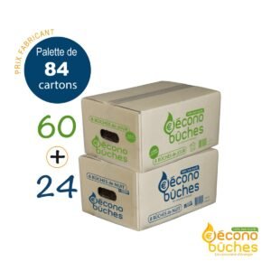 Écono’Bûches Mixte Jour et Nuit — palette de 672 bûches