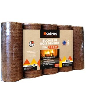 Crépito rondes — pack de 5 bûches 7,5 kg
