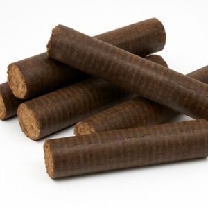 Bûches de Bois densifiées 30cm - Pack de 5 - Pour Cheminée, Poêle à Bois ou Insert - Combustion Haute Performance