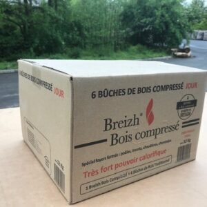 DHA bûches densifiées de jour — 84 cartons de 12 kg