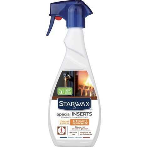 Nettoyant express inserts pour poêle & cheminée 500ml STARWAX