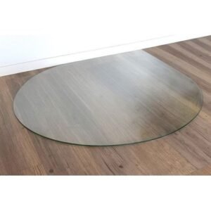 Plaque de sol goutte d'eau en verre 1000x1000 R500