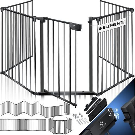 Kesser – Barrière de cheminée 5 éléments – Longueur 300cm, hauteur 75cm