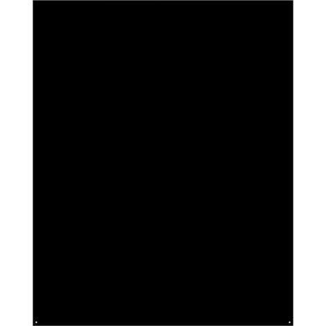 Le Marquier – Plaque de sol rectangle noire 80 x 100 cm – Acier peint