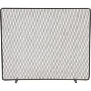 Le Marquier – Pare-feu cheminée 1 volet acier peint L60 H50 cm – Couleur gris foncé
