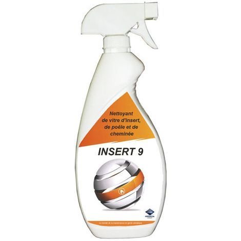 Nettoyant vitre insert et poêle 750ml – Élimine suies et goudron – Prêt à l'emploi