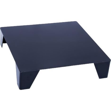 Base carrée de protection du sol pour poêles et cheminées – Résistante à la chaleur – Dimensions 50 x 50 x 11 cm