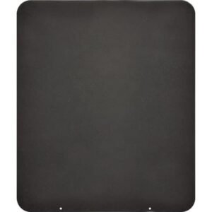 Divina Fire – Plaque de protection de sol en acier 70x60 pour poêles à bois et pellets – Épaisseur 2 mm
