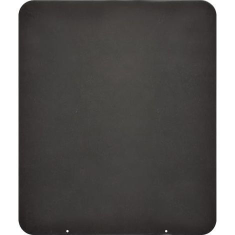 Divina Fire – Plaque de protection de sol en acier 70x60 pour poêles à bois et pellets – Épaisseur 2 mm