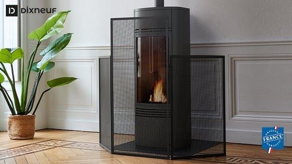 Pare-feu pour poêle 3 volets HELIO acier