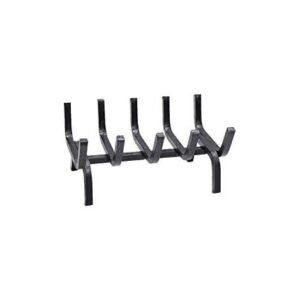 Fonderia Bongiovanni – Support à bois en fer pour cheminée et barbecue – Dimensions 31x20x15 cm