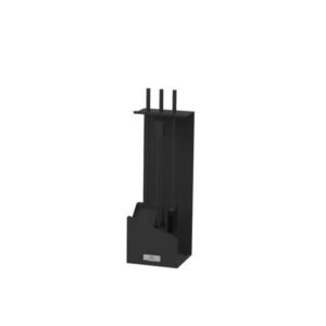 Serviteur POLAR acier noir LE MARQUIER, 3 accessoires