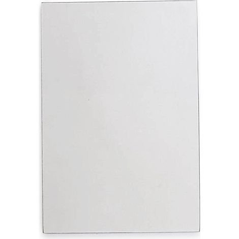 Vitre vitrocéramique pour poêles à cheminée – dimensions 355 x 240 x 4 mm – montage ultra-rapide