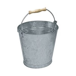 Capaldo – Seau galvanisé 15L – 30 x 29 cm