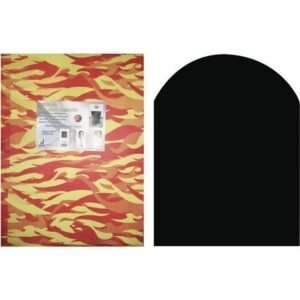 MBM – Protecteur de sol en acier au carbone 60x80 cm – Épaisseur 2 mm