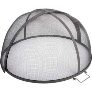 Esschert Design – Pare-feu cheminée pliable 60 cm – Protection braises