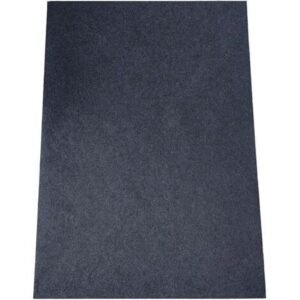 Tapis ignifuge pour cheminée, tapis de feu antidérapant taille 100 x 150 cm