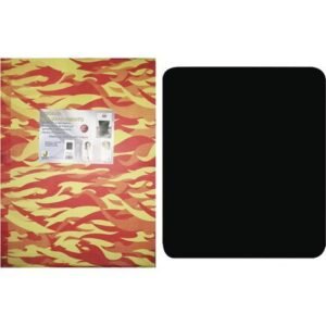 MBM – Protecteur de sol en acier au carbone 60x70 cm – Épaisseur 2 mm