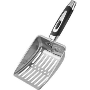 Pelle à cendres creuse pour cheminée, tamis en métal résistant à la chaleur, outil de nettoyage efficace de séparation du charbon, poêles à bois 25,5 x 10,8 cm
