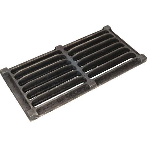 Kotarbau – Grille de cheminée en fonte 30,7 x 15 cm – Résistante à haute température