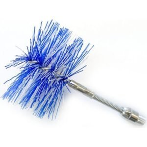 MBM – Brosse à conduit en nylon articulée Dn 80 mm – Pour chaudières à pellets