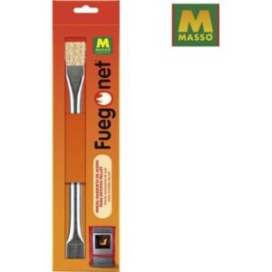 Brosse et grattoir MASSÓ pour brûleur de poêle à granulés