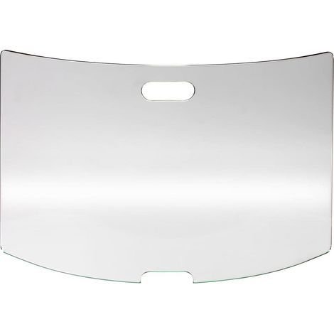 Le Marquier – Pare-feu cheminée en verre trempé 80x52 cm – Protection contre les étincelles