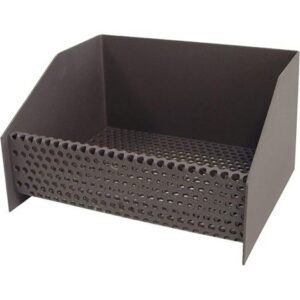 Panier à bois métallique 30x25xh17 cm – Pour brûleur à granulés – Combustion efficace