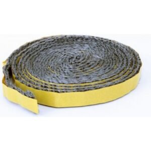 Joint de vitre plat pour poêle à bois – Largeur 5mm – Compatible avec modèles SUPRA