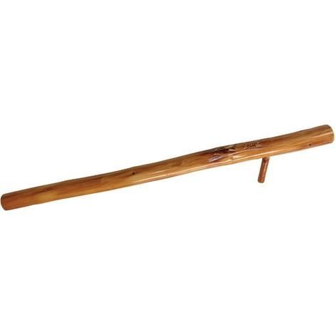 Bouffadou en bois 80 cm – Soufflet à bouche pour attiser les braises – Tube creux pour précision