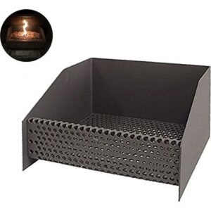 Panier brûleur à pellets 30x25x17cm – Structure en fonte – Poids 3kg
