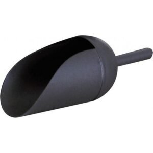 Pelle à pellets en métal galvanisé 32x12 cm – Pour granulés, cendres et céréales – Construction durable et facile à nettoyer