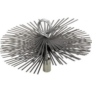 Hérisson Acier Rond 125mm Ramonage Efficace Conduits Résistants - Scid