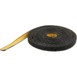 1 Ruban De Verre, Joint Plat 10x2mm, Fibre Résistante 550°C, Pour Vitre Cheminée Et Poêle