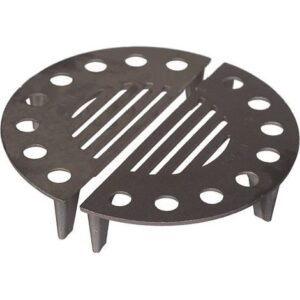 GRILLE DE POÊLE RONDE JEU 2 - 38 CM