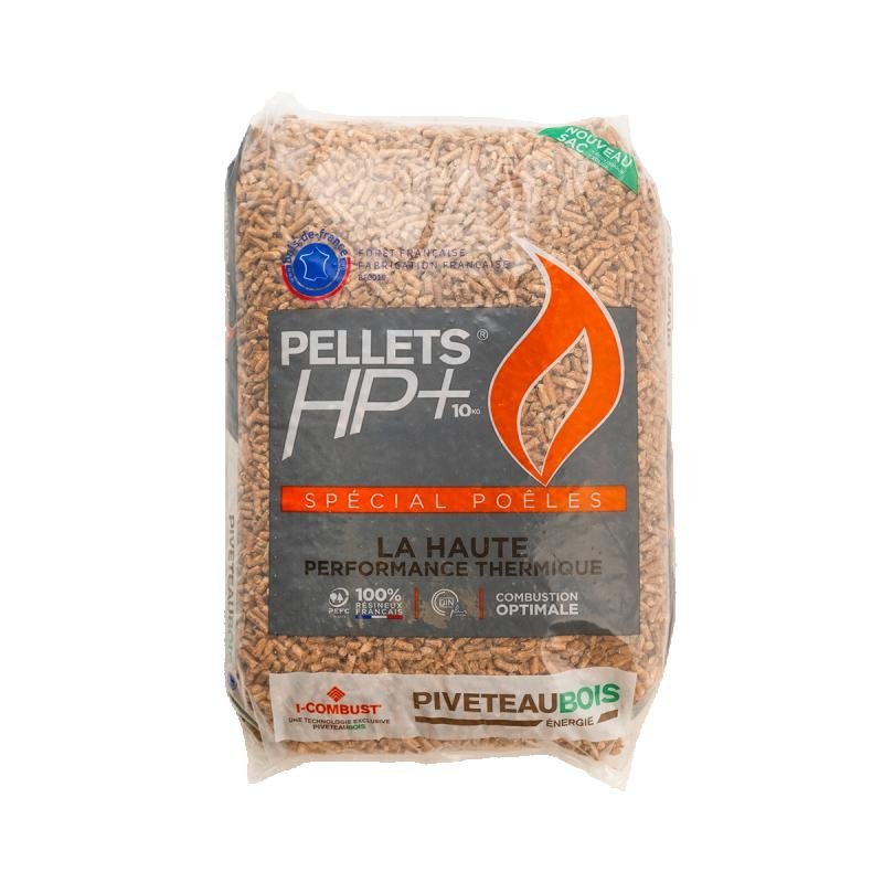 Granulés de bois HP+ - Piveteau - Sac de 10kg