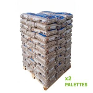 Palette de granulés WOODSTOCK x 2 (132 sacs)
