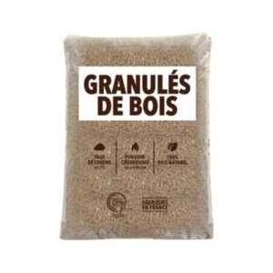 Granulés bois sac de 15kg, feuillus/résineux, DINplus
