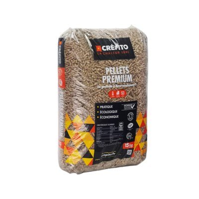 Granulés de bois Premium - Crépito - Sac de 15kg
