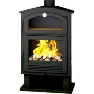 Fm Calefaccion — Poêle à bois avec four 9.5 kW